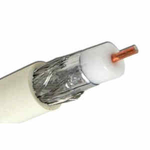 CABO COAXIAL RG6 Ø6.8mm ITED BRANCO