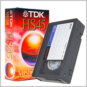 CASSETE CAMERAS DE VIDEO VHS-C TDK HS45